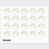 Mooie bruid - Envelope Seals Ronde Sticker (Vel)