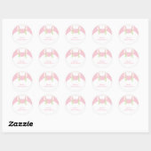 Mooie bruid - Envelope Seals Ronde Sticker (Vel)