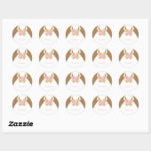 Mooie bruid - Envelope Seals Ronde Sticker (Vel)