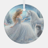 Mooie bruid fantasie ornament (Voorkant)