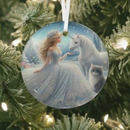 Mooie bruid fantasie ornament