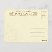 Mooie bruid Frans Briefkaart (Achterkant)