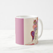 mooie bruid in een mooie jurk koffiemok (Voorkant rechts)