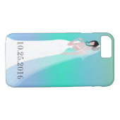 Mooie bruid trouwdag Case-Mate iPhone case (Achterkant (Horizontaal))