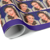 mooie bruid uit de jaren 40 cadeaupapier (Rol Hoek)