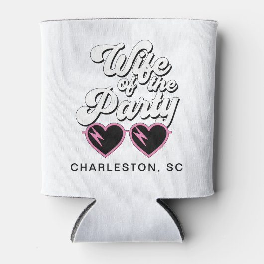 Mooie Bruids Afscheidsfeestje Blikjeskoeler (Voorkant)