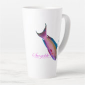 Mooie bruidskleur voor het Zee goudkleurig Latte Mok (Rechterhoek)