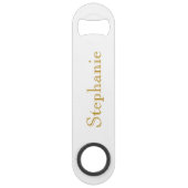 Mooie bruidsmeisje speed flessenopener (Achterkant)