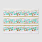 Mooie bruidsmeisjes bruilofttaarten betegeld tissuepapier (Voorkant)