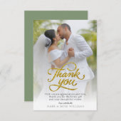 mooie bruiloft bedankt (Voorkant / Achterkant)
