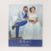 Mooie bruiloft Bride en Groom Jigzaag Puzzle Legpuzzel (Verticaal)