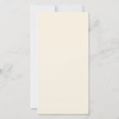 Mooie bruiloft dank je wel kaart (Achterkant)