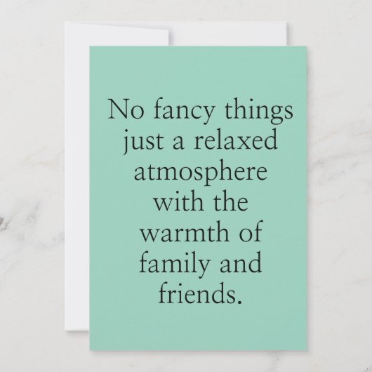 Mooie bruiloft Kaart (Achterkant)