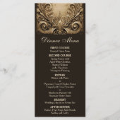 Mooie bruiloft menu (Voorkant)