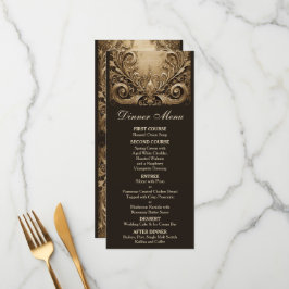 Mooie bruiloft menu