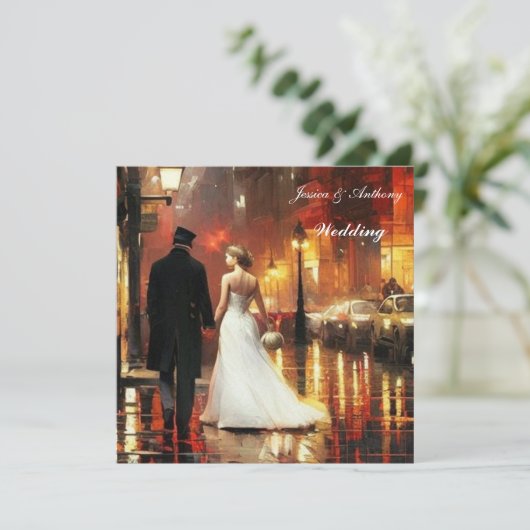 Mooie bruiloft witte jurk Tuxedo Kaart (Staand voorkant)