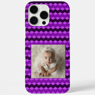 Mooie Bruiloftscadeaus Chevron Patroon  iPhone 16 Pro Max Hoesje