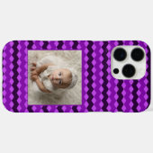 Mooie Bruiloftscadeaus Chevron Patroon Case-Mate iPhone Case (Achterkant (horizontaal))