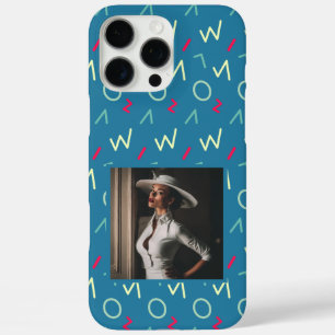 Mooie Bruiloftsshower Cadeaus Memphis Print  iPhone 16 Pro Max Hoesje