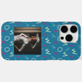 Mooie Bruiloftsshower Cadeaus Memphis Print Case-Mate iPhone Case (Achterkant (horizontaal))