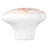 Mooie bruine Doe met witte vlekken Keramische Knop (Zijkant)