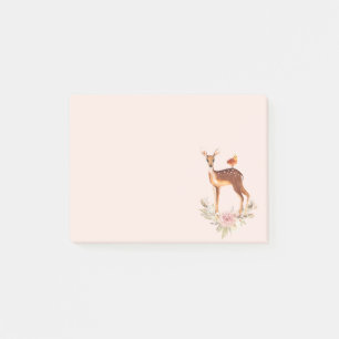 Mooie bruine Doe met witte vlekken Post-it® Notes