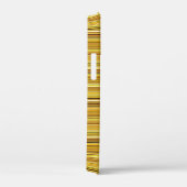 Mooie bruine gouden strepen Case-Mate iPhone case (Achterkant / Rechts)