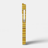 Mooie bruine gouden strepen Case-Mate iPhone case (Achterkant / Links)