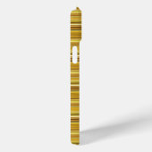 Mooie bruine gouden strepen Case-Mate iPhone case (Achterkant / Rechts)