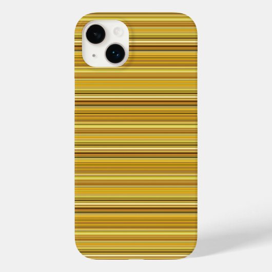 Mooie bruine gouden strepen Case-Mate iPhone case (Achterkant)
