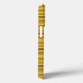 Mooie bruine gouden strepen Case-Mate iPhone case (Achterkant / Rechts)