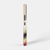 Mooie bruine Paard Running Custom Initialen Samsung Galaxy Hoesje (Rechterkant)