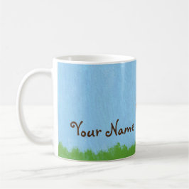 Mooie bruine poedel koffiemok