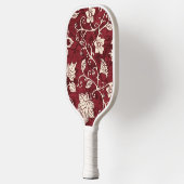 Mooie bruine Pro Bloemen Pickleball Paddle (Links)