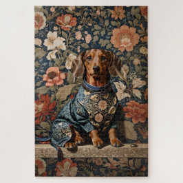 Mooie bruine teckel | Dachshund Portret Legpuzzel