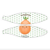 Mooie bruine uiengroene cartoon illustratie basketbal (Panelen)