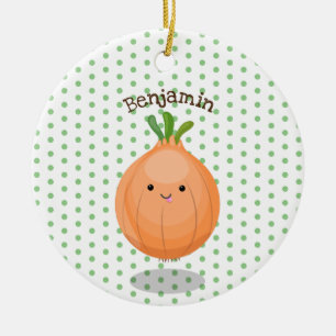 Mooie bruine uiengroene cartoon illustratie keramisch ornament