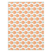 Mooie bruine uiengroene cartoon illustratie tafelkleed (Voorkant)