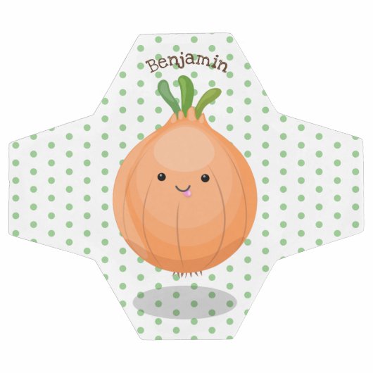 Mooie bruine uiengroene cartoon illustratie voetbal (Enkel)