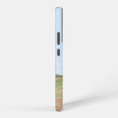 Mooie bruine werkpaard Team aangepaste Initialen Samsung Galaxy Hoesje (Rechterkant)