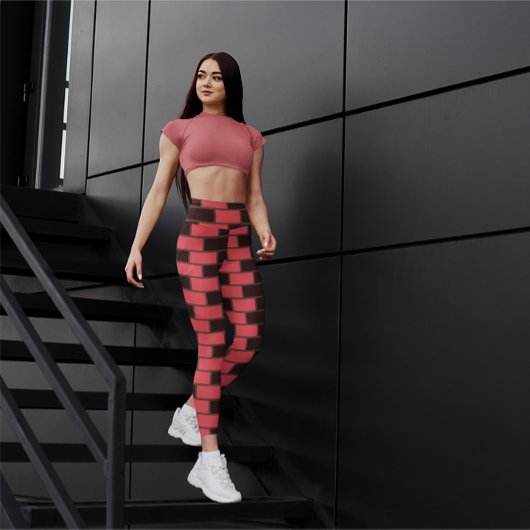 Mooie bruine yoga gym Leggings