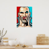 Mooie Brute Poster (Keuken)