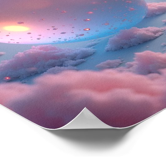 Mooie bubbel poster (Hoek)