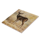 Mooie Buck Deer in Texas Tegel Trivet Tegeltje (Zijkant)