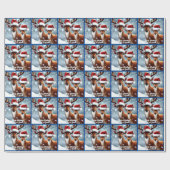 Mooie Buck en Doe Cadeaupapier (Vlak)