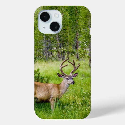 Mooie Buck in de Meadow Phone Case (Achterkant)