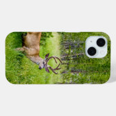 Mooie Buck in de Meadow Phone Case (Achterkant (horizontaal))