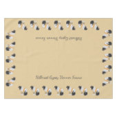 Mooie Buckskin Pinto Gypsy Vanner Draft Horse Tafelkleed (Voorkant (Horizontaal))