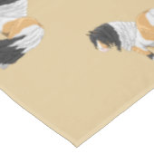 Mooie Buckskin Pinto Gypsy Vanner Draft Horse Tafelkleed (Gekanteld)