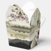 Mooie bucolische scène Lente Vietnamees Nieuwjaar Bedankdoosjes (Geopend)